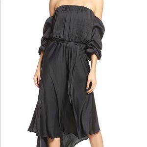 Bardot cocktail dress.